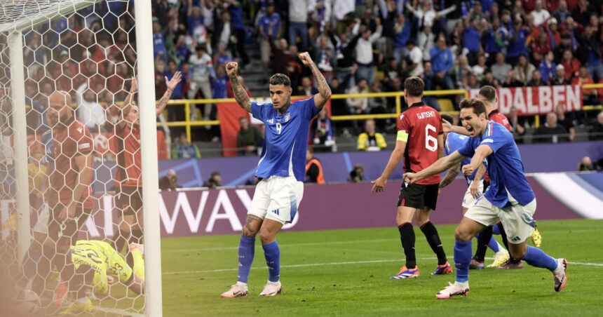 euro 2024 italia a invins albania cu 2 1 albanezii au inscris cel mai rapid gol din istoria europenelor 666e6e50e7f26