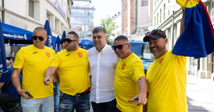 galerie foto marcel ciolacu a cantat cu suporterii inaintea meciului cu ucraina de la euro 2024 sunt mandru sa fiu alaturi de ei pe stadion 667027e948687