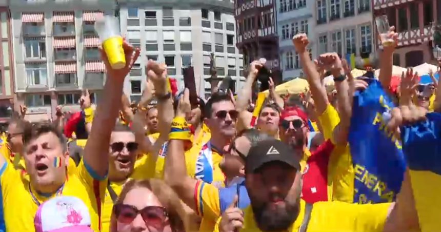 video euro 2024 imagini senzationale cu miile de fani romani care au iesit pe strazile din frankfurt sa incurajeze echipa nationala 667c08a32defe