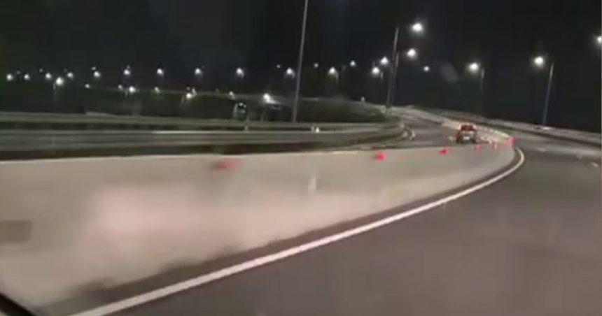 video inconstienta la volan un sofer a fost filmat in timp ce conducea cu peste 100 km h pe contrasens 66802628862f8