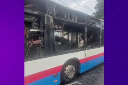 video panica in oradea un autobuz in care erau calatori a luat foc in mers 667d243c4d4ff