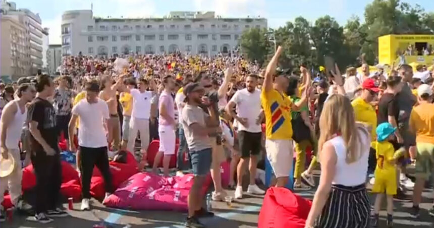 video romania ucraina 3 0 suporterii au sarbatorit in strada rezultatul istoric al tricolorilor la euro 2024 6670602be46ed